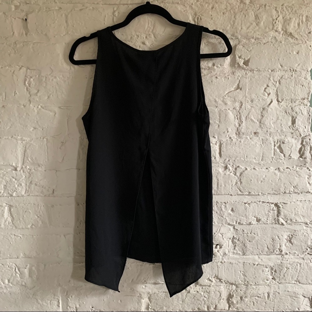 Express Sheer Open-Back Tank Top - Picture 3 of 3